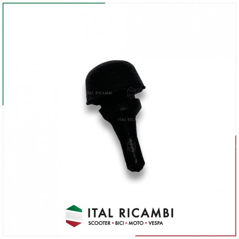 GOMMINO SPORTELLO MOTORE PICCOLO ATTACCHI VERTICALI VESPA 50  TAMPONE SUPERIORE INFERIORE RIF ORIG PIAGGIO 150566