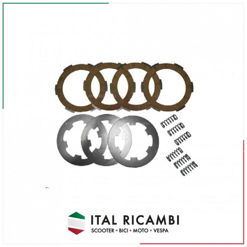 KIT DISCHI FRIZIONE MODIFICA VESPA 50...