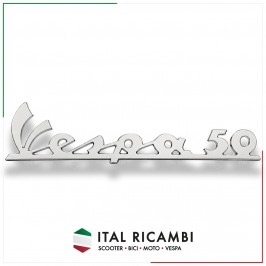 TARGHETTA SCRITTA VESPA...