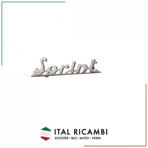 TARGHETTA SCRITTA ANTERIORE SPRINT...