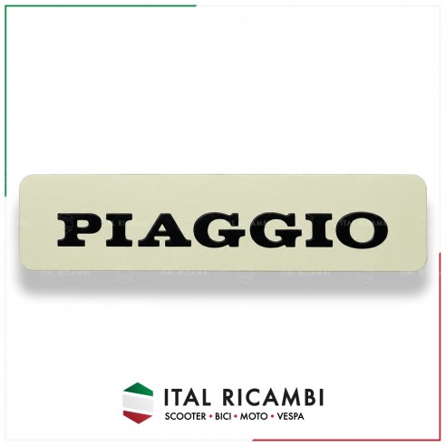 TARGHETTA SCRITTA STEMMA  PIAGGIO...