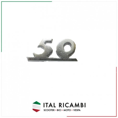 TARGHETTA SCRITTA ANTERIORE 50...