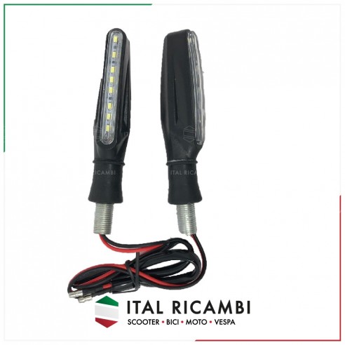 FRECCE LED MOTO UNIVERSALI 12 V CON...