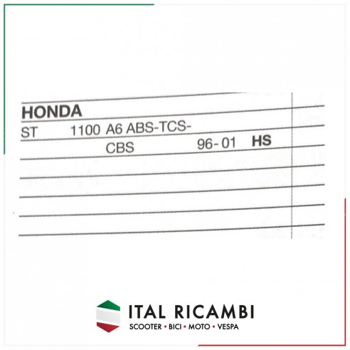 PASTIGLIE FRENO ANTERIORE HONDA...