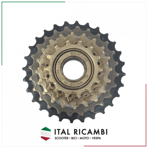 CASSETTA PIGNONI 6 VELOCITA RUOTA...