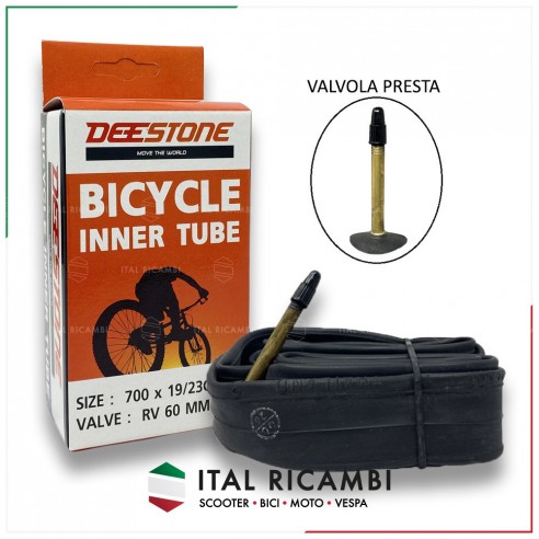 CAMERA D'ARIA BICI 700X19 23CRV 60 MM