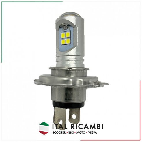 LAMPADA LED H4 6000K 7,5 W 10 30 VOLT...