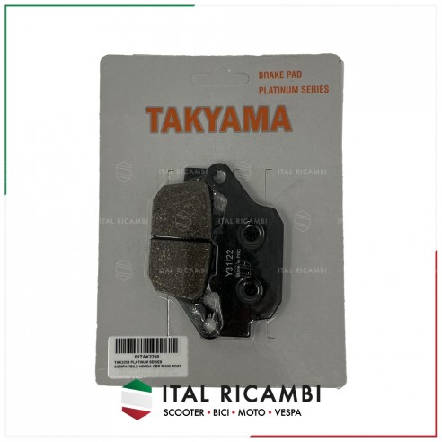 PASTIGLIE FRENO POSTERIORE TIGER...