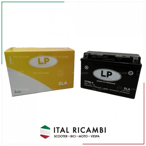 BATTERIA MOTO SCOOTER SLA YT9B-4 LP...