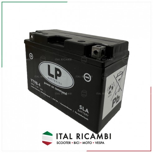 BATTERIA MOTO SCOOTER SLA YT9B-4 LP...
