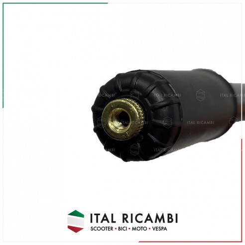 POMPA BICI BICICLETTA NERA CON RACCORDO