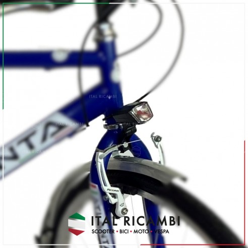 FANALINO LED ANTERIORE BICI  ATTACCO...