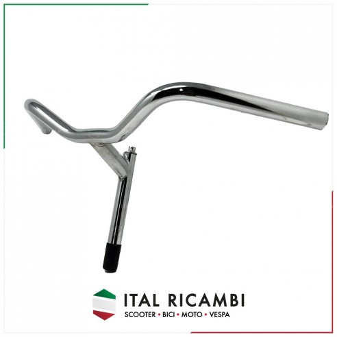 MANUBRIO BICI OLANDA 24 26 28 CROMATO...