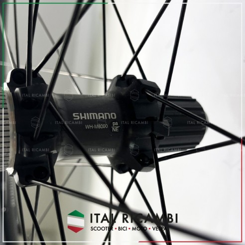 RUOTA BICI ANTERIORE E POSTERIORE MTB...