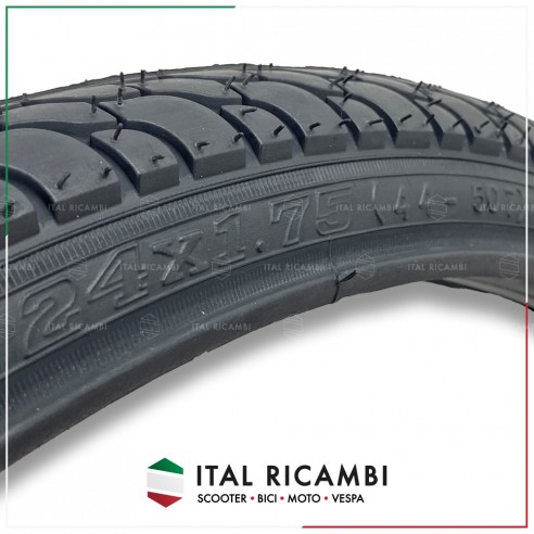 COPERTONE BICICLETTA 24 X 1.75  NERO...