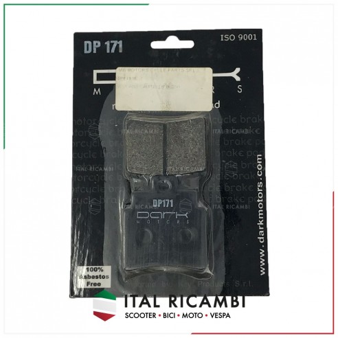PASTIGLIE FRENO ANTERIORE DINK 50 125...
