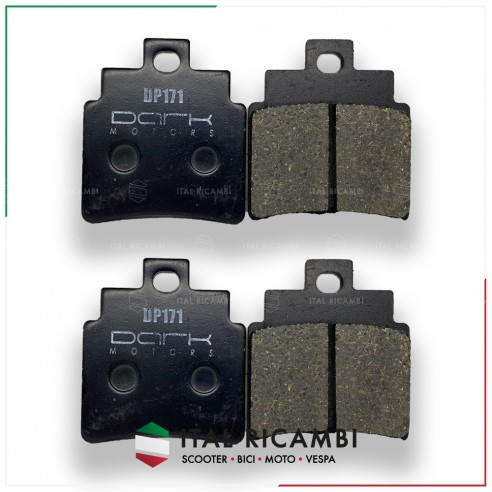 PASTIGLIE FRENO ANTERIORE DINK 50 125...