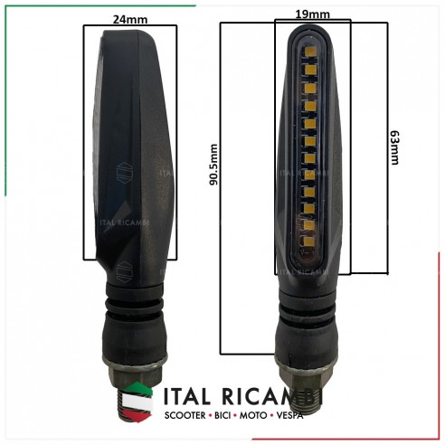 FRECCE UNIVERSALI MOTO INDICATORI DI...