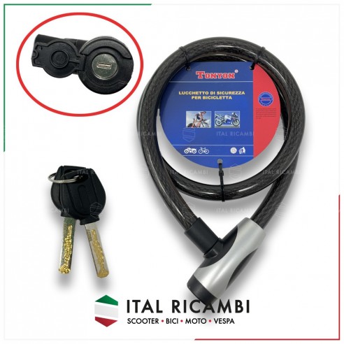 LUCCHETTO BICI MOTO CANCELLO...