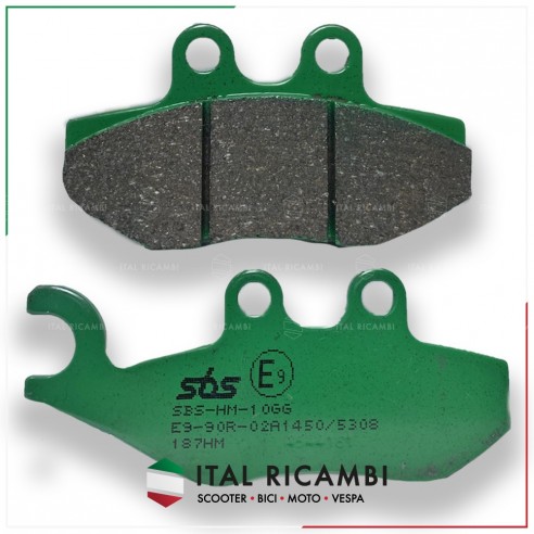 PASTIGLIE FRENO POST PIAGGIO BEVERLY...