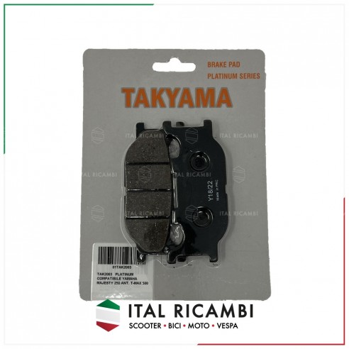 PASTIGLIE FRENO ANT YAMAHA MAJESTY...