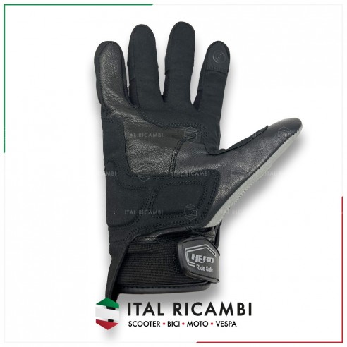 GUANTI MOTO ESTIVI VERA PELLE INSERTI...