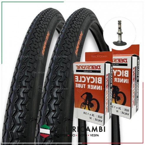 KIT 2 COPERTONI BICI 26 X 1 3 8 37...