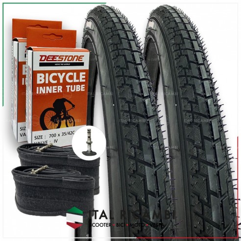 KIT 2 COPERTONI BICI 28 2 CAMERE...