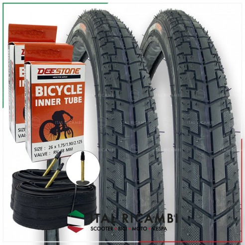 KIT 2 COPERTONI BICI ANTIFORATURA 2...
