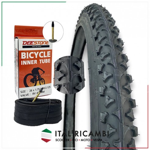 KIT COPERTONE BICI E CAMERA D'ARIA...