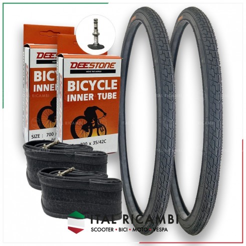 KIT 2 COPERTONI BICI 28 2 CAMERE...