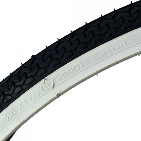 COPPIA COPERTONI BICI DONNA 26 X 1 3...