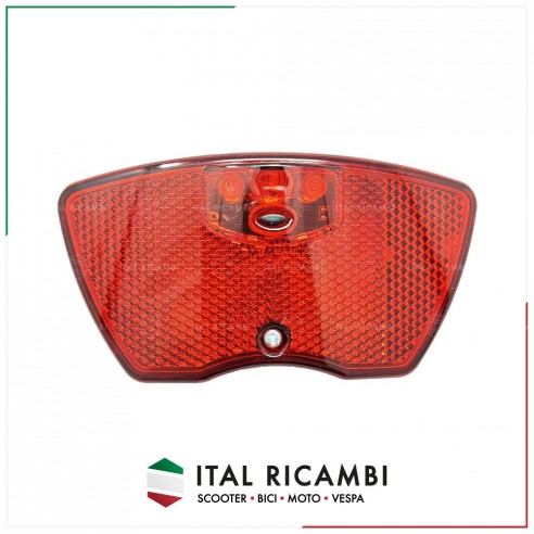 FANALE LUCE BICI LED POSTERIORE AL...