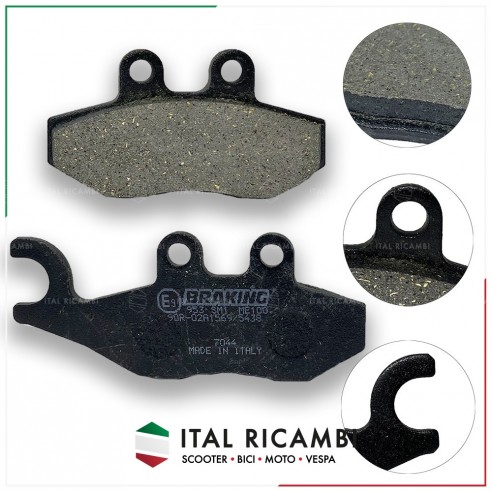 PASTIGLIE FRENO POST PIAGGIO BEVERLY...
