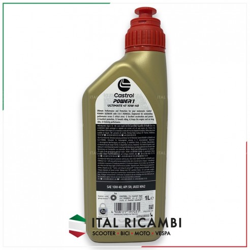 OLIO MOTORE 4 TEMPI CASTROL 10W 40...