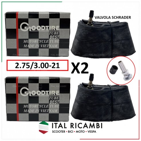 COPPIA DUE 2 CAMERE D'ARIA MOTO CROSS...
