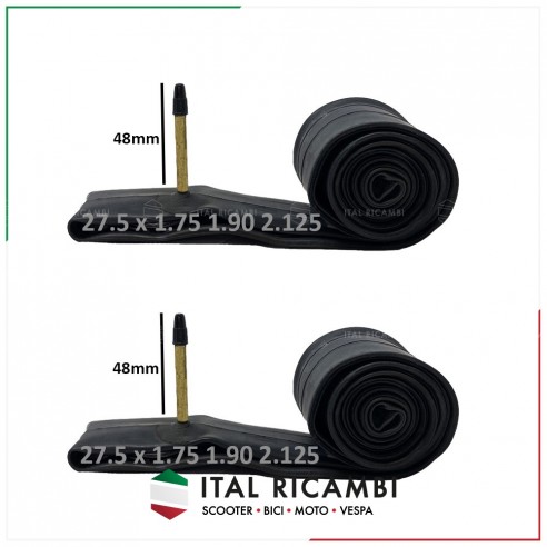 COPPIA DUE 2 CAMERE D'ARIA BICI MTB...