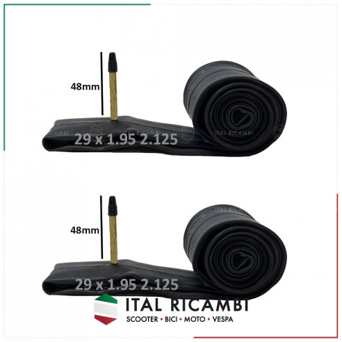 COPPIA DUE 2 CAMERE D'ARIA BICI MTB...