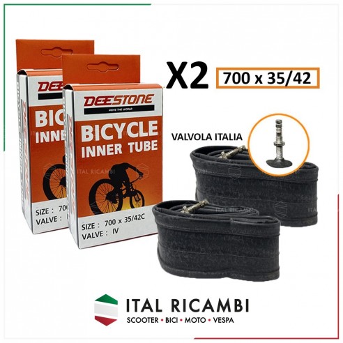 COPPIA DUE 2 CAMERE D'ARIA BICI 28...