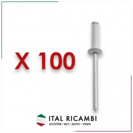 KIT 100 RIVETTI Ø 4,8x12...