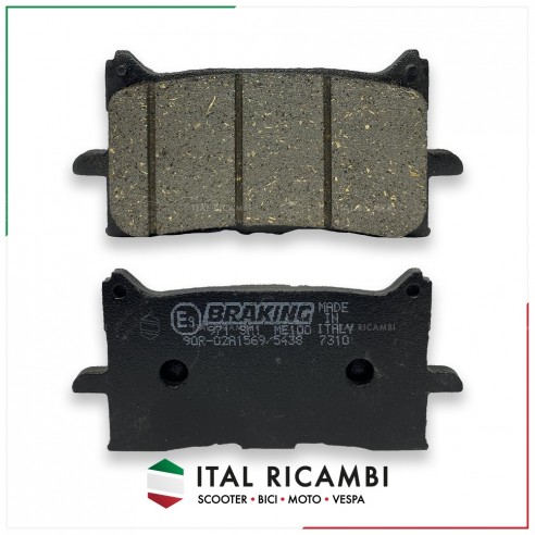 COPPIA PASTIGLIE FRENO ANTERIORI...