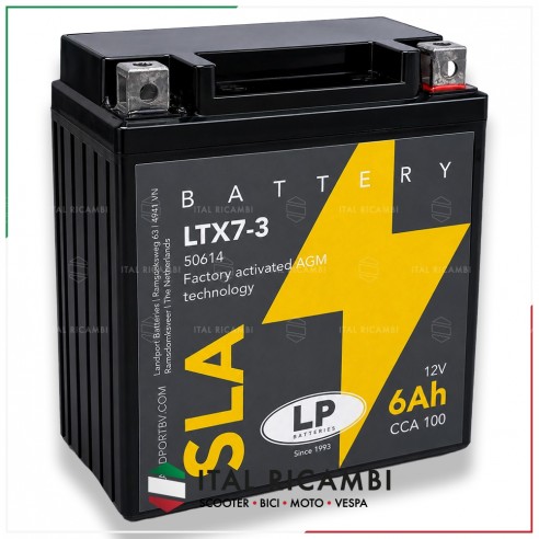 BATTERIA SCOOTER SLA YTX7LBS LTX73...