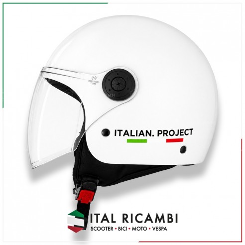 CASCO SCOOTER VISIERA LUNGA DEMI JET...