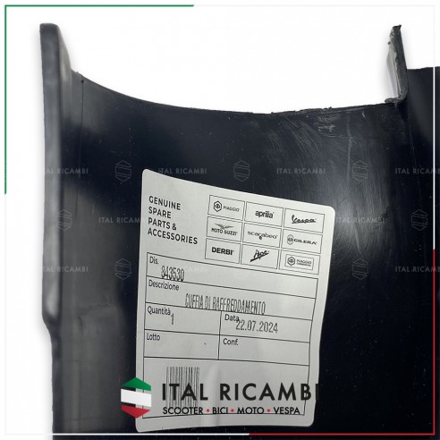 CUFFIA MOTORE PIAGGIO COPRICILINDRO...