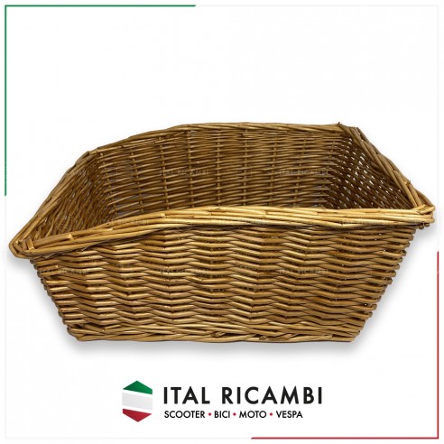CESTO CESTINO POSTERIORE BICI IN VERO...