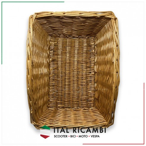 CESTO CESTINO POSTERIORE BICI IN VERO...