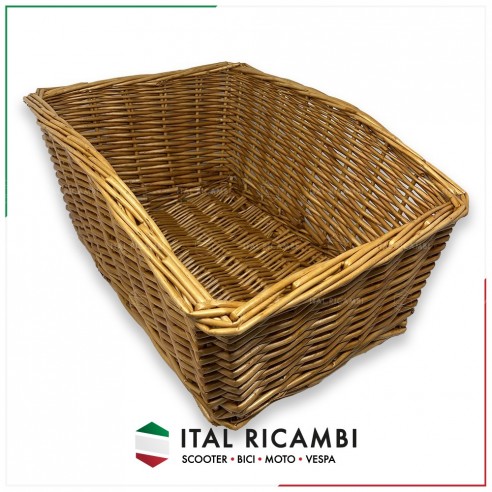 CESTO CESTINO POSTERIORE BICI IN VERO...