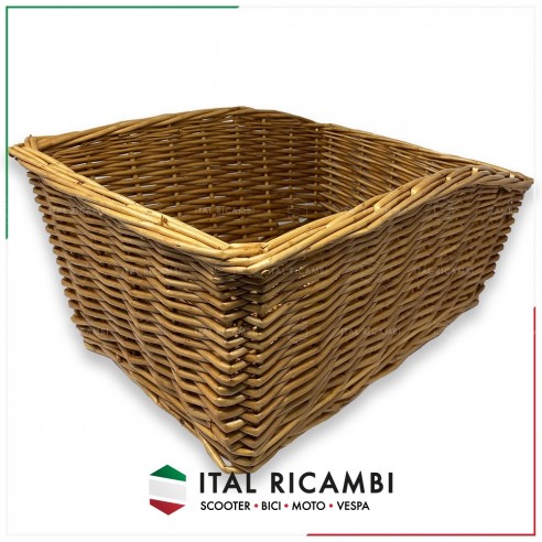 CESTO CESTINO POSTERIORE BICI IN VERO...