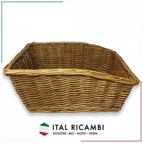 CESTO CESTINO POSTERIORE BICI IN VERO...