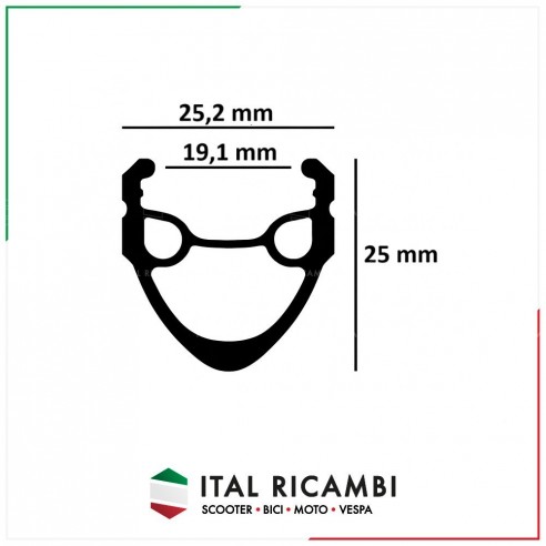 RUOTA BICI POSTERIORE MTB 29 8 11 V...